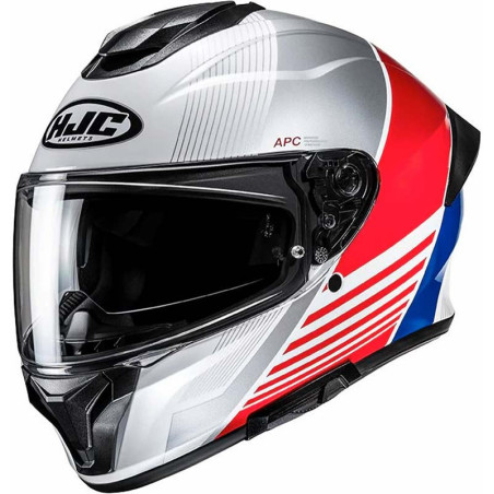 CASCO HJC C71 MORIX BLUE RED MC21