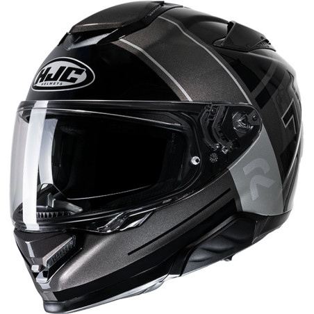CASCO HJC RPHA 71 ZECHA BLACK / GREY MC5
