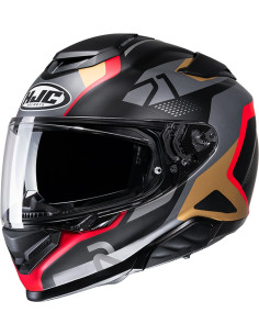 CASCO HJC RPHA 71 HAPEL RED / GOLD MC1SF