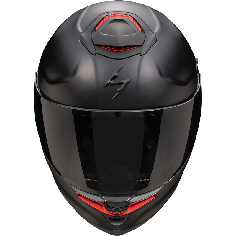 Casco Scorpion EXO-GT SP Air Solid Matt Black Red
