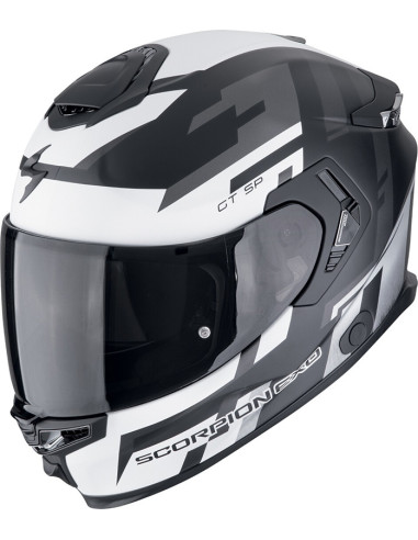 Casco Scorpion EXO-GT SP Air Tornado White Grey