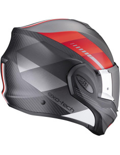 CASCO SCORPION EXO-TECH EVO CARBON GENUS MAT RED 2