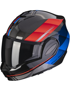 CASCO SCORPION EXO-TECH EVO CARBON GENUS RED BLUE