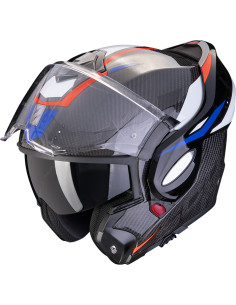 CASCO SCORPION EXO-TECH EVO CARBON ROVER RED BLUE
