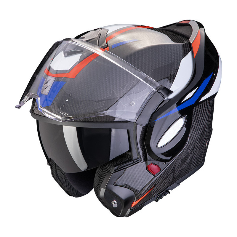 CASCO SCORPION EXO-TECH EVO CARBON ROVER RED BLUE