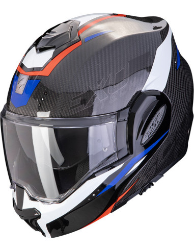 CASCO SCORPION EXO-TECH EVO CARBON ROVER RED BLUE