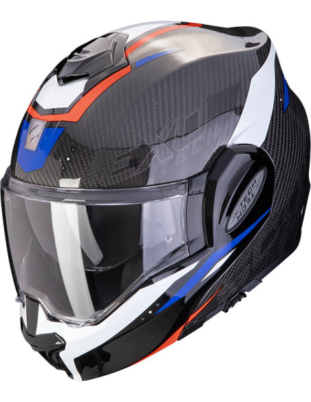 CASCO SCORPION EXO-TECH EVO CARBON ROVER RED BLUE