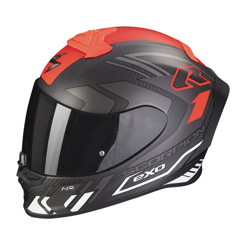 CASCO SCORPION EXO-R1 EVO AIR CARB  SUPRA MATT RED