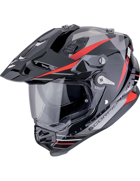 Casco Scorpion ADF-9000 Air Feat Black Red