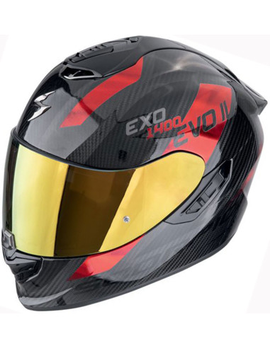 Casco Scorpion Exo-1400 Evo II C Air Platted Red