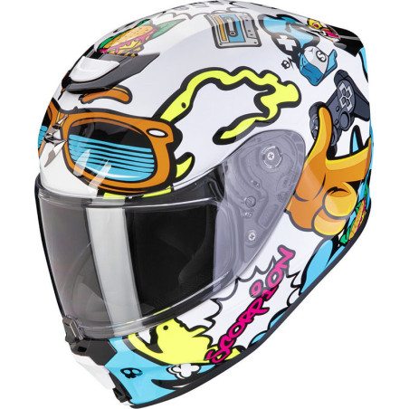 CASCO SCORPION EXO-JNR AIR FUN WHITE