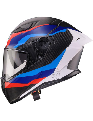 Casco Caberg Drif Evo II Matt Car  Msport Blue Red