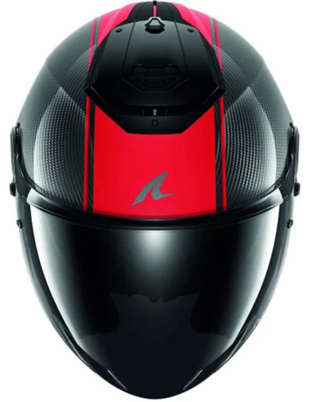 CASCO SHARK RS JET CARBON SKIN RED DRD