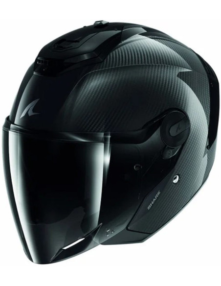 CASCO SHARK RS JET CARBON SKIN BLACK DKD