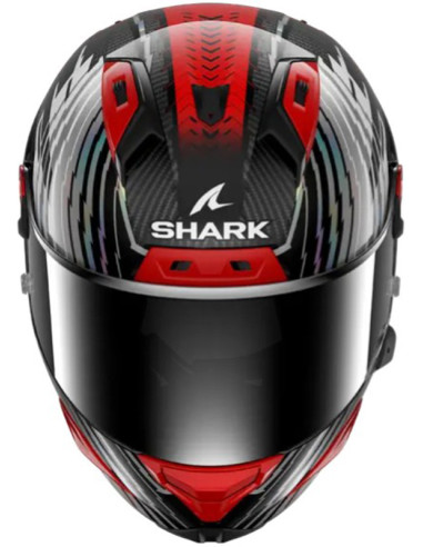 CASCO SHARK AERON EDGY CARBON RED CHROM