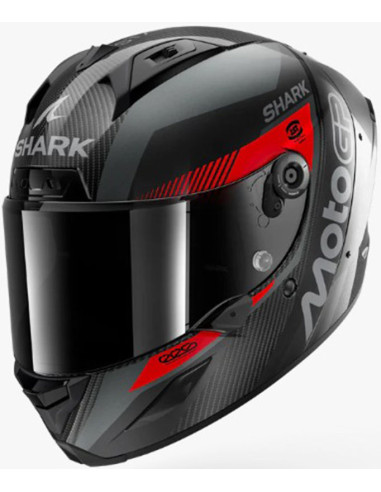 Casco Shark Aeron Moto GP Grey Red DAR