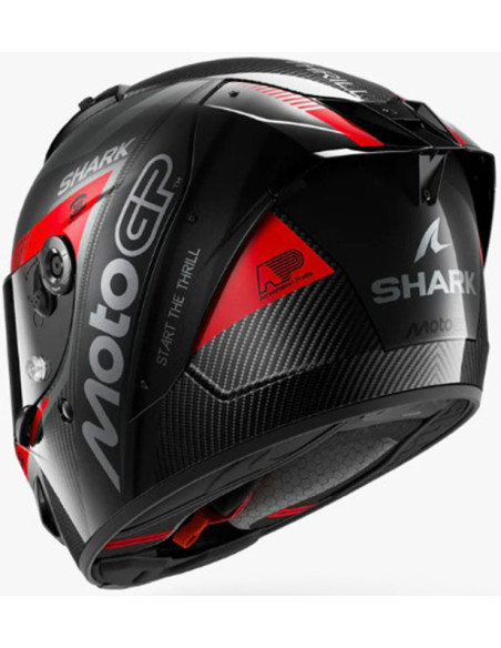 Casco Shark Aeron Moto GP Grey Red DAR