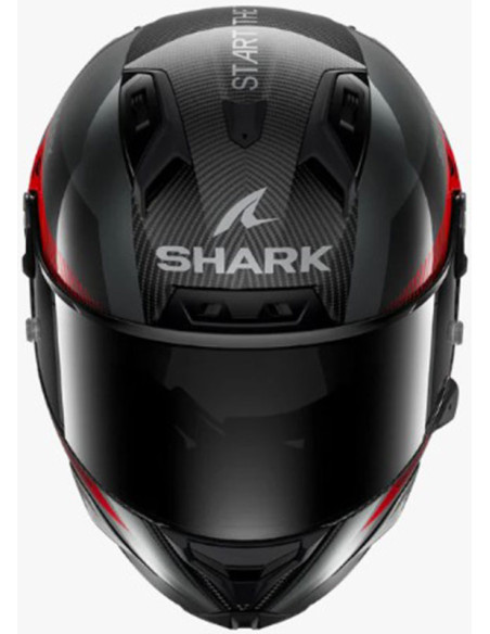 Casco Shark Aeron Moto GP Grey Red DAR