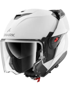 Casco Shark Oxo Blank Pearly White W05