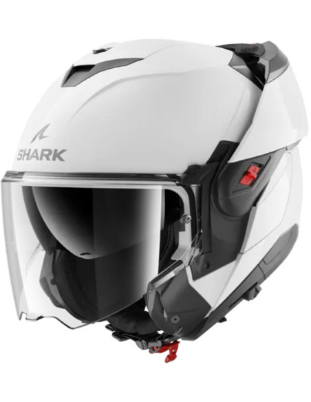 Casco Shark Oxo Blank Pearly White W05