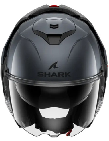 Casco Shark Oxo Blank Gun Metal A05