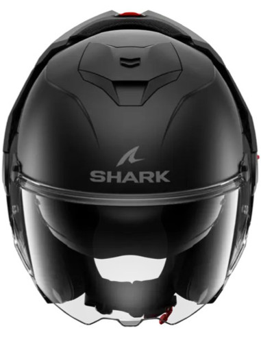 Casco Shark Oxo Blank Mat Black Mat KMA