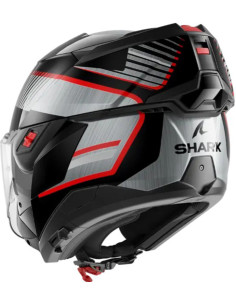 Casco Shark Oxo Sikter Black Chrom Silver KUS 2