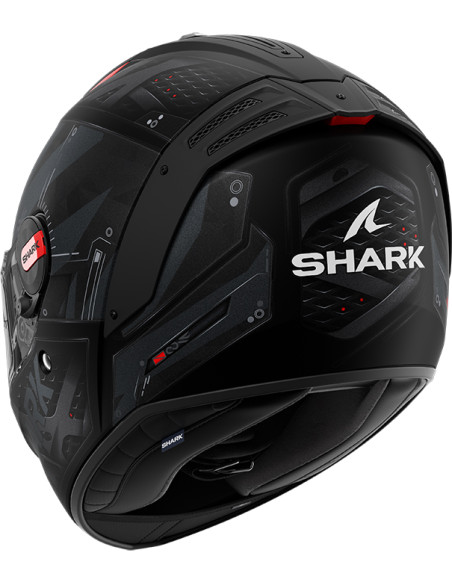 CASCO SHARK SPARTAN RS STINGREY GREY RED KAR