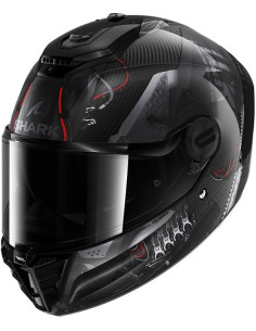 CASCO SHARK SPARTAN RS CARBON XBOT ANTHRAC RED DAA