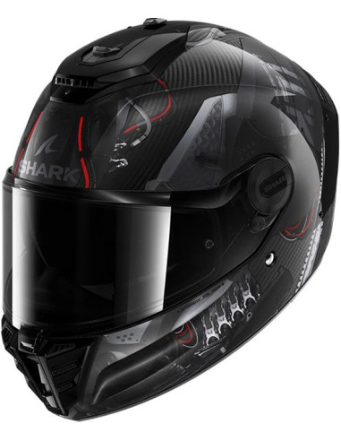 CASCO SHARK SPARTAN RS CARBON XBOT ANTHRAC RED DAA