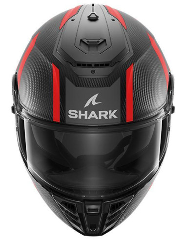 CASCO SHARK SPARTAN RS CARBON SHAWN GREY RED DAR