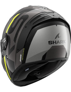 CASCO SHARK SPARTAN RS C B  SHAWN GREY YELLOW DYA 2