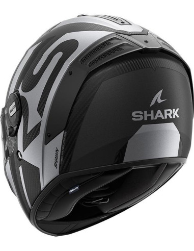 CASCO SHARK SPARTAN RS C B  SHAWN BLACK WHITE DKS