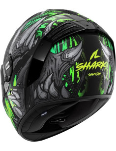 CASCO SHARK SPARTAN RS SHAYTAN GREEN KGA
