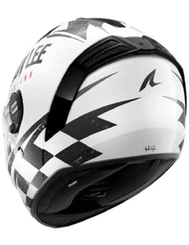 CASCO SHARK SPARTAN RS RACESHOP WHITE WKR