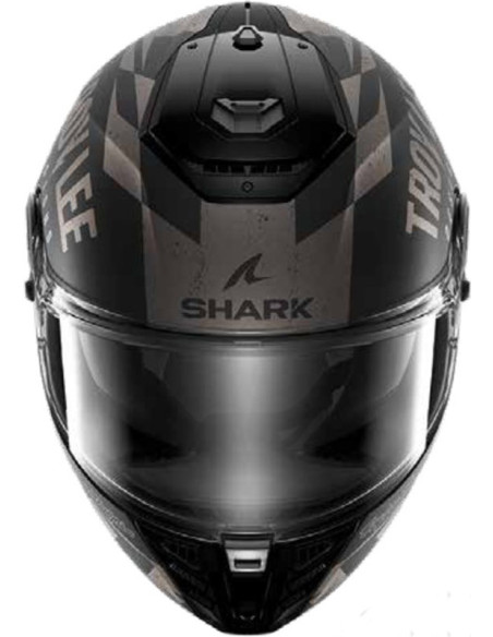 CASCO SHARK SPARTAN RS RACESHOP MATT BLACK KAS