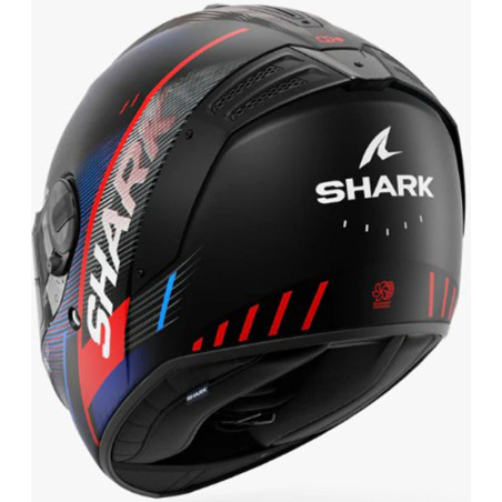 Casco Shark Spartan RS Speed-Tech Mat Blue Red KBR