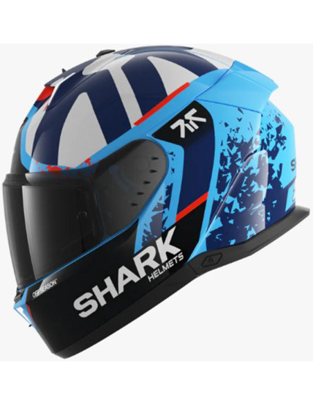 Casco Shark Skwal i3 R  Raul Fernandez Blue BBW
