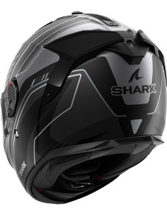 CASCO SHARK SPARTAN GT PRO TORYAN BLACK GREY KAA 2