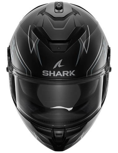 CASCO SHARK SPARTAN GT PRO TORYAN BLACK GREY KAA