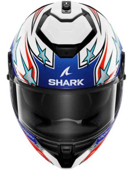 CASCO SHARK SPARTAN GT PRO FLAGSTAFF BLUE RED WRB