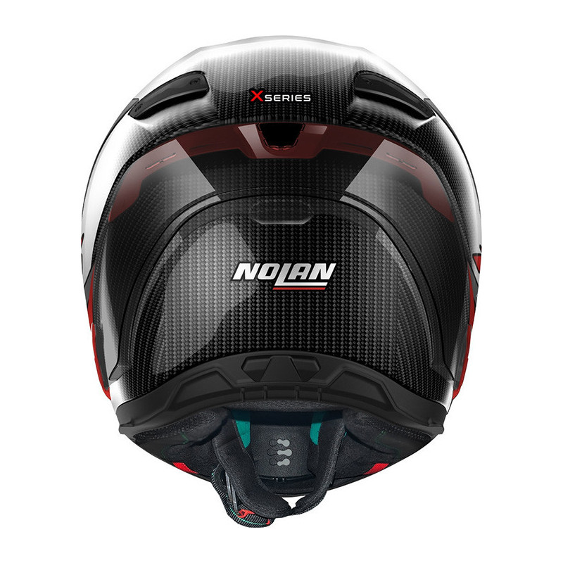 CASCO NOLAN X-804 RS CARBON HOT LAP RED 013