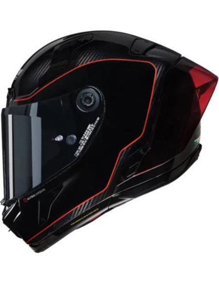 Casco Nolan X-804 RS Carbon Asso Di Picche Red 342