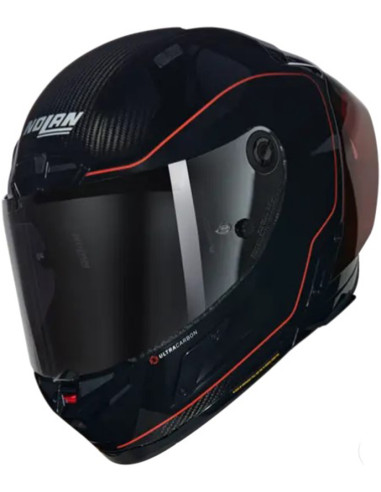 Casco Nolan X-804 RS Carbon Asso Di Picche Red 342