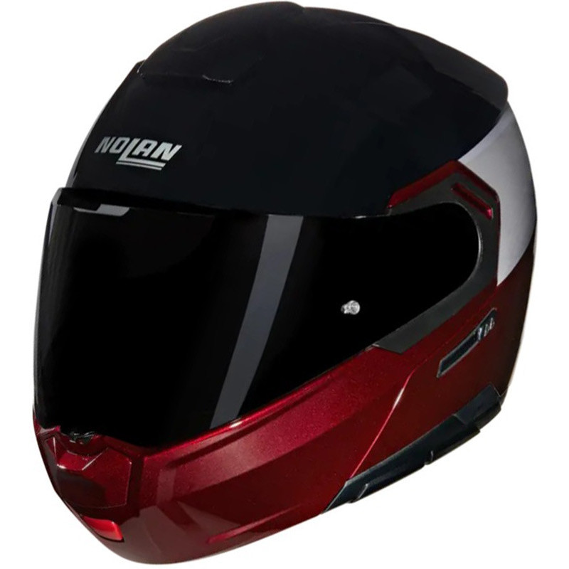 Casco Nolan N90-3 06 Verniciatura Black Red 344