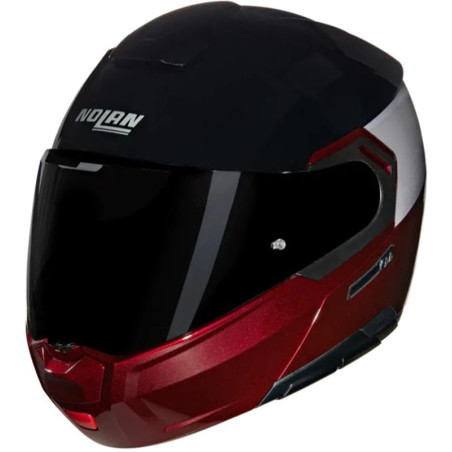 Casco Nolan N90-3 06 Verniciatura Black Red 344