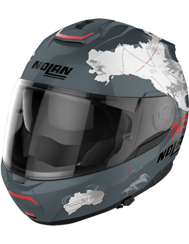 CASCO NOLAN N100 6 LEGEND N-COM GREY C  CHECA 030
