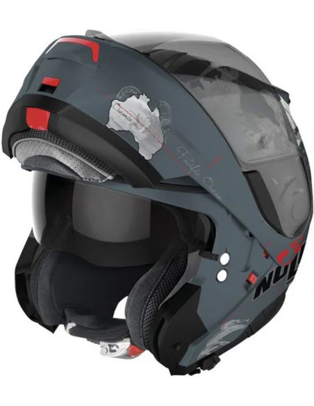 CASCO NOLAN N100 6 LEGEND N-COM GREY C  CHECA 030