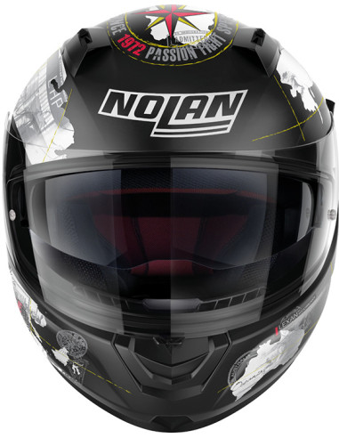 CASCO NOLAN N60-6 C  CHECA FLAT BLACK 49
