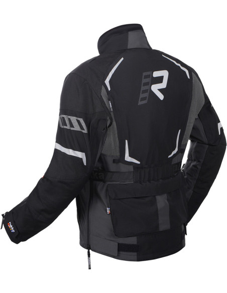 Chaqueta RUKKA Ventu-R Black Grey White